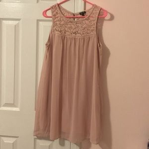 Blush Pink Sleeveless Shift Dress from Kohl’s